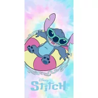   Disney Lilo und Stitch Rainbow Waves Badehandtuch, Strandtuch 70x140cm (Fast Dry)