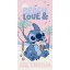 Disney Lilo und Stitch Beach Ice Cream Badelaken, Strandtuch 70x140cm (Fast Dry)
