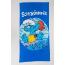 Die Schlümpfe Sea Sand Badetuch, Strandtuch 70x140cm (Schnelltrocknend)