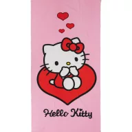   Hello Kitty Love Badehandtuch, Strandtuch 70x140cm (Fast Dry)