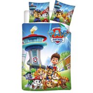 Paw Patrol Teamwork Bettwäscheset 140×200cm, 65×65 cm