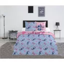 Disney Lilo und Stitch Love You doppel, doppelte Bettbezug 240×220cm, 65x65 cm