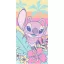 Disney Lilo und Stitch Floral Escape Badetuch, Strandtuch 70x140cm (Fast Dry)