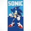 Sonic the Hedgehog Ready to Run Badetuch, Strandtuch 70x140cm (Schnelltrocknend)