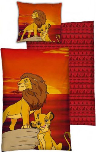 Disney The Lion King Sunset Roar Bettwäsche 140×200 cm, 63×63 cm Microfibre