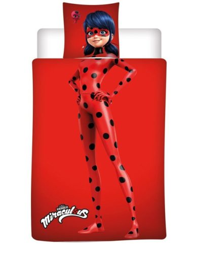 Miraculous Geschichten von Ladybug und Cat Noir Bettbezug 140×200cm, 65×65 cm