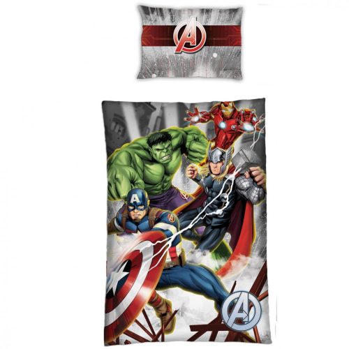 Avengers Ultimate Fight Bettwäsche 140×200 cm, 63×63 cm Microfibre