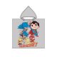 Batman DC Heroes Unite Strandtuch Poncho 55x110 cm (Schnelltrocknend)