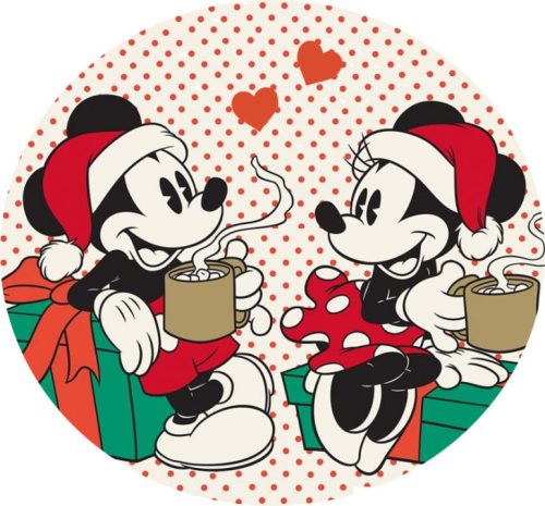 Disney Mickey Gift Form-Kissen, dekoratives Kissen 31x31 cm