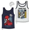 Spiderman Kinder-Trägertop 2er-Set 110-140 cm