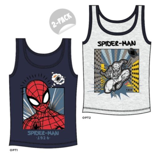 Spiderman Kinder-Trägertop 2er-Set 110-140 cm