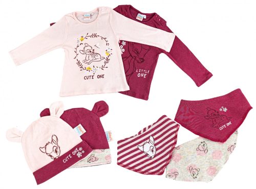 Disney Bambi Baby T-Shirt, Deckel und Schleimtuch Set 86/92 cm