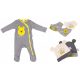 Disney Winnie the Pooh Baby Schlafanzug, Deckel und Schleimtuch Set 74/80 cm