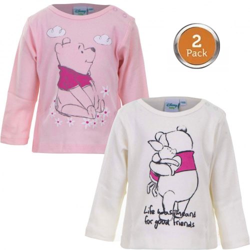 Disney Winnie the Pooh Baby T-shirt 74/80 cm 2 Stück 