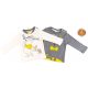 Disney Winnie Puuh Baby-Shirt, Oberteil Set 2-tlg., 62-92 cm