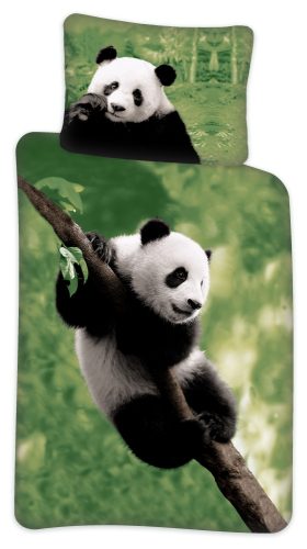 Panda Kind Bettwäsche 100×140 cm, 40×45 cm