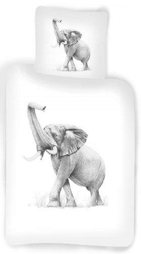 Elefant Kind Bettwäsche 100×140 cm, 40×45 cm