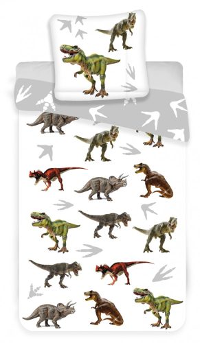 Dinosaurier Kind Bettwäsche 100×135cm, 40×60 cm