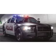 Polizei Auto-Badetuch, Strandtuch 70*140cm