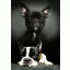 Hund Polardecke 100x140cm
