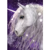Einhorn Polarfleecedecke 100x140cm