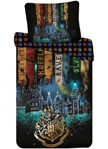 Harry Potter Starline Bettwäsche Set Flags 140×200cm, 70×90 cm