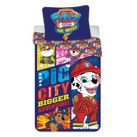 Paw Patrol Big City Bettwäsche 140×200cm, 70×90 cm