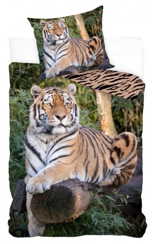 Tiger Bettwäsche 140×200 cm, 70×90 cm