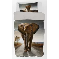 Elefant Bettwäsche 140×200cm, 70×90 cm