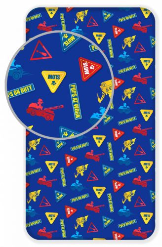 Paw Patrol Signpost Gummibezug 90x200 cm