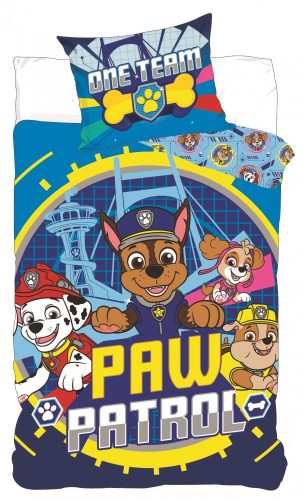 Paw Patrol One Team Kinder Bettwäsche (klein) 100×135 cm, 40×60 cm