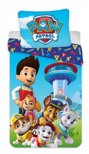 Paw Patrol Bettwäsche-Set 140×200cm, 70×90 cm Mikrofaser