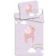 Einhorn Cloudy Pink Bettwäsche-Set 150×210cm, 50×60 cm