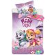 Paw Patrol Lila Kinderbettwäsche 100×135 cm, 40×60 cm