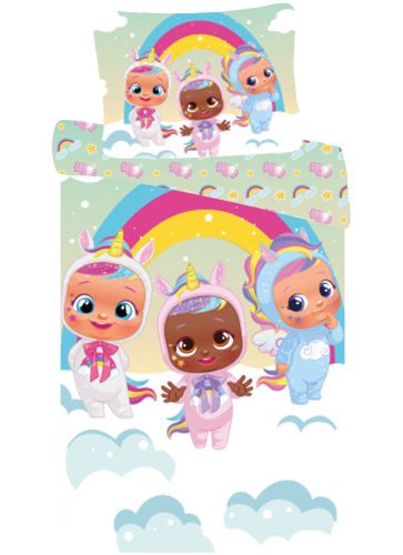 Cry Babies Kinder Bettwäsche (klein) 100×135 cm, 40×60 cm