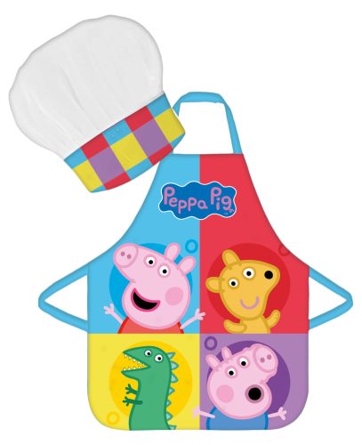 Peppa Wutz Team Kinder Schürze, 2-teiliges Set