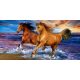 Pferd Seaside Badetuch, Strandtuch 70x140cm