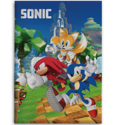 Sonic the Hedgehog Fleecedecke 100x140 cm