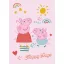 Peppa Wutz Happy Days Fleece-Decke 100x140cm