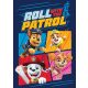Paw Patrol Roll Fleece-Decke 100x140cm