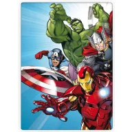 Avengers Light Blue  Fleecedecke 100x140cm