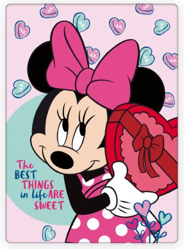 Disney Minnie  Sweets  Fleecedecke 100x140cm