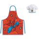 Spiderman Super Hero Kinder Schürze 2er-Set