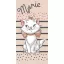 Disney Marie Yummy Katzenbadetuch, Strandtuch 70x140cm