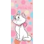 Disney Marie Bubble Katzenbadetuch, Strandtuch 70x140cm