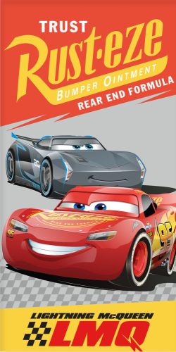 Disney Cars Rust-eze Badetuch, Strandtuch 70x140cm