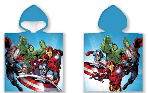 Avengers Hero Strandtuch Poncho 50x100cm