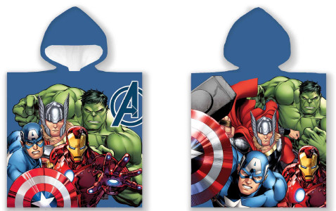 Avengers Hero Strandtuch Poncho 50x100cm