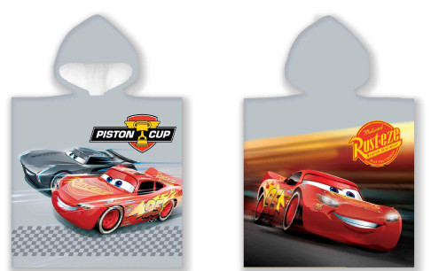 Disney Cars Cup Strandtuch Poncho 50x100cm