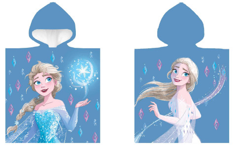 Disney Eiskönigin Snow Poncho 50x100 cm